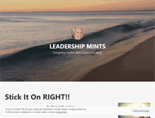 Tablet Screenshot of leadershipmints.com
